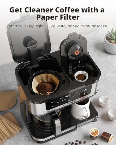 Programmable Dual Coffee Maker — Coffee Maker, AIRMSEN