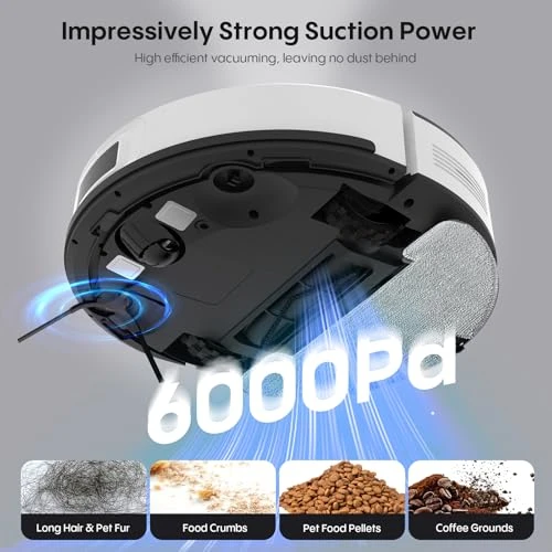 Robot Vacuum and Mop with Self-Emptying Station — Robot Vacuum, Bagotte