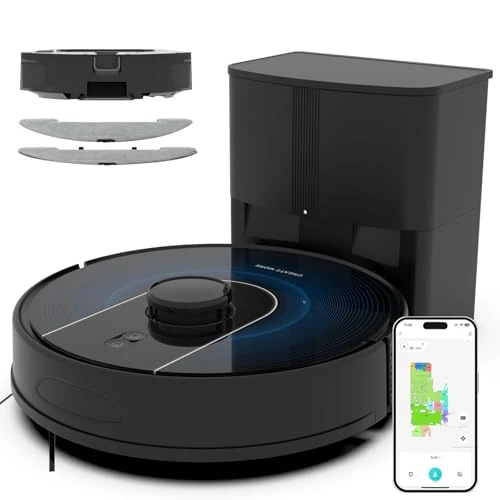 Robot Vacuum and Mop with Self-Emptying Station — Robot Vacuum, Bagotte