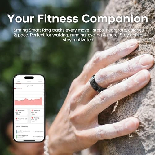 Smart Ring for Fitness and Health Tracking — Smart Ring, Naughtbaby