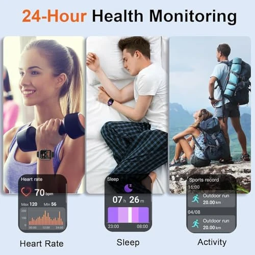 Smart Watch with Fitness Tracking and Bluetooth Calling — Fitness Tracker, Matast
