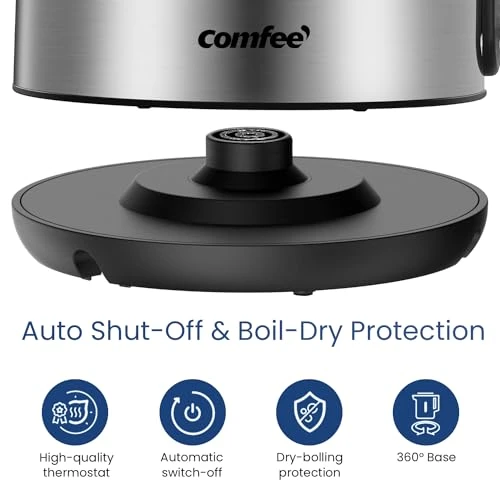 Stainless Steel Electric Kettle — Electric Kettle, COMFEE'