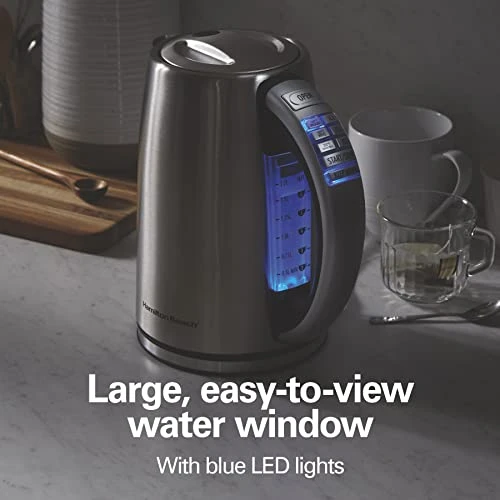 Temperature Control Electric Kettle — Electric Kettle, Hamilton Beach