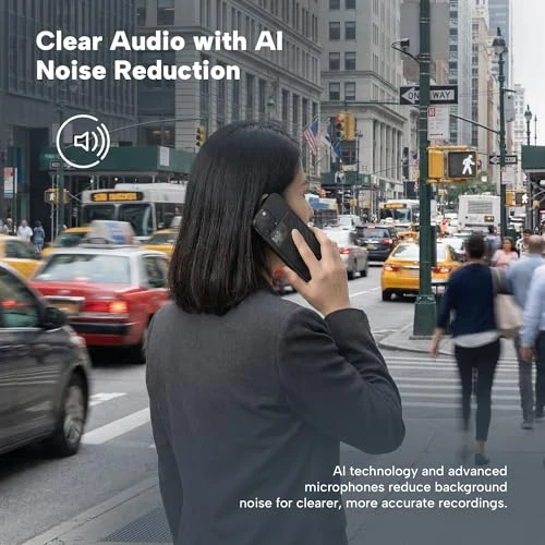 AI Voice Recorder with Real-Time Transcription and AI Summaries — Translator Device, KS SHOP