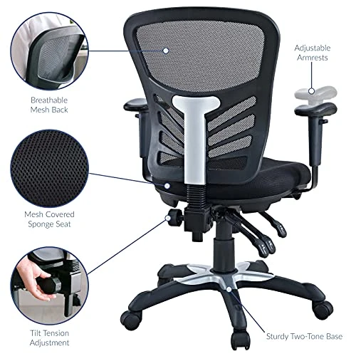 Articulate Ergonomic Mesh Office Chair — Smart Chairs, Modway