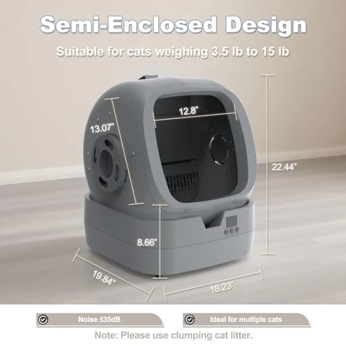Automatic Cat Litter Box Self Cleaning — Self-Cleaning Litter Box, UPFAS