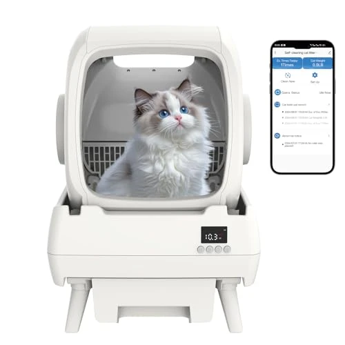 Automatic Cat Litter Box Self Cleaning — Self-Cleaning Litter Box, FRCFRC