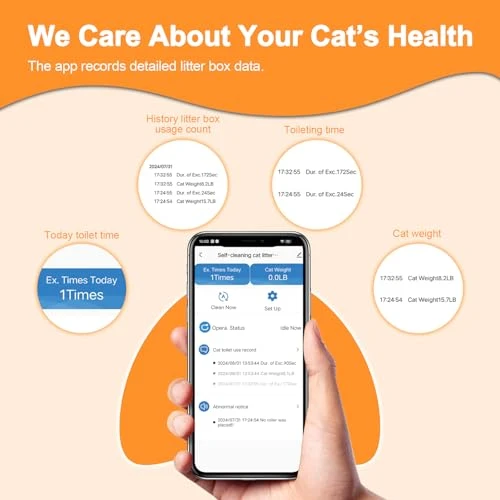 Automatic Cat Litter Box Self Cleaning — Self-Cleaning Litter Box, FRCFRC