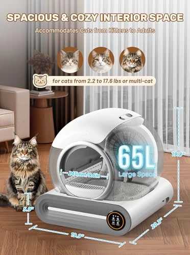 Automatic Litter Box — Self-Cleaning Litter Box, DuckSky