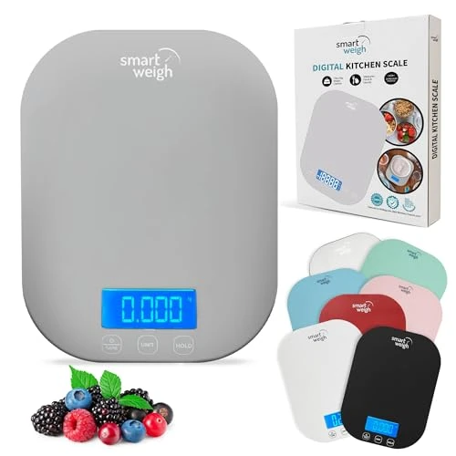 Digital Kitchen Scale for Cooking, Weight Loss, Calorie Tracking, Baking, Food Portion Control, and Meal Prep — Kitchen Gadgets, Smart Weigh
