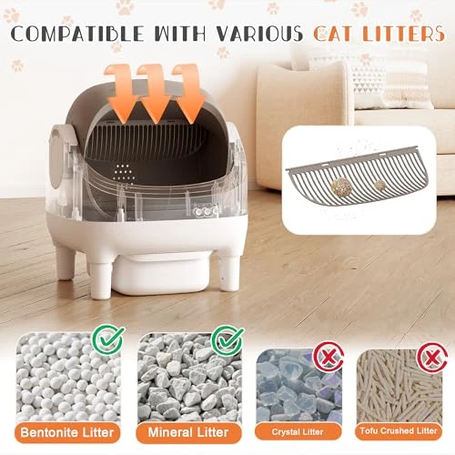 Electric Automatic Self Cleaning Cat Litter Box — Self-Cleaning Litter Box, WARCAT