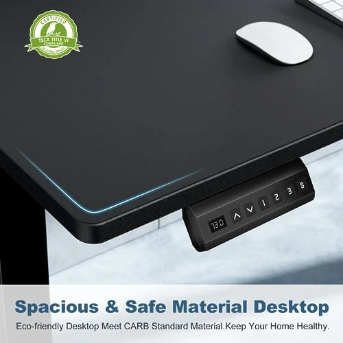 Electric Standing Desk Height Adjustable — Standing Desk, DUMOS