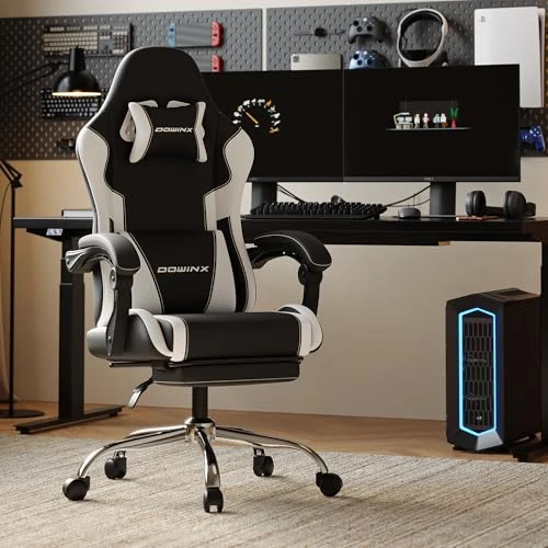 Ergonomic Gaming Chair with Footrest — Smart Chairs, Dowinx