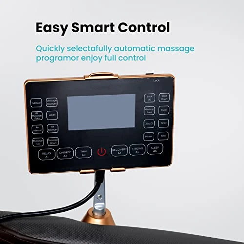 Full Body Zero Gravity SL Track Massage Chair Recliner with Smart Large Screen, Bluetooth Speaker, Built-in Heat... — Massage Chairs, PayLessHere