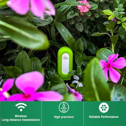 Garden Soil Moisture & Temperature Meter, 2-Pack — Soil Moisture Sensor, GIEXSMART