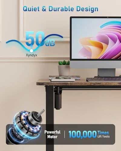 Height Adjustable Electric Standing Desk — Standing Desk, Xyndyx