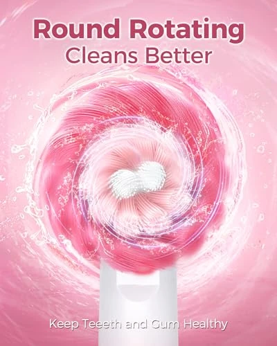 Rotating Electric Toothbrush with 8 Brush Heads — Electric Toothbrush, TEETHEORY