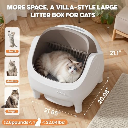 Self Cleaning Cat Litter Box — Self-Cleaning Litter Box, Greesum