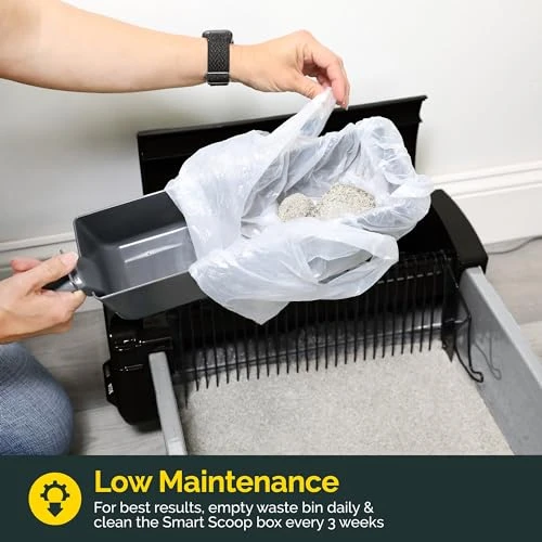 Self Cleaning Semi Automatic Cat Litter Box — Self-Cleaning Litter Box, Pet Zone