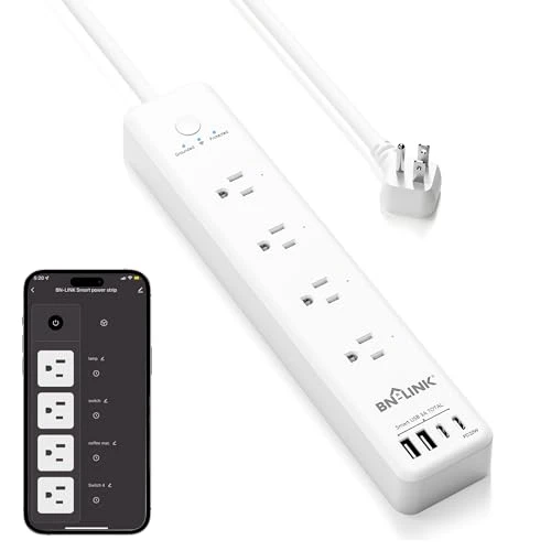 Smart Plug Power Strip with Surge Protection and Fast Charging — Smart Plug, BN-LINK