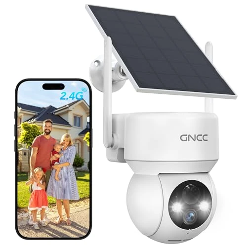 Solar Security Camera Wireless Outdoor — Security Camera, GNCC