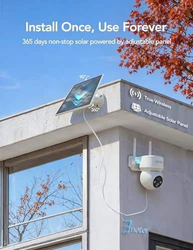 Solar Security Camera Wireless Outdoor — Security Camera, GNCC