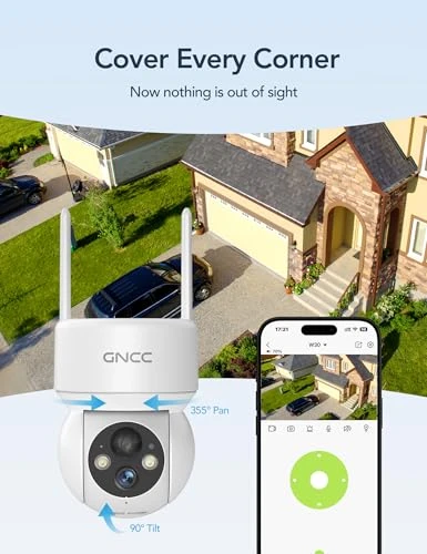 Solar Security Camera Wireless Outdoor — Security Camera, GNCC
