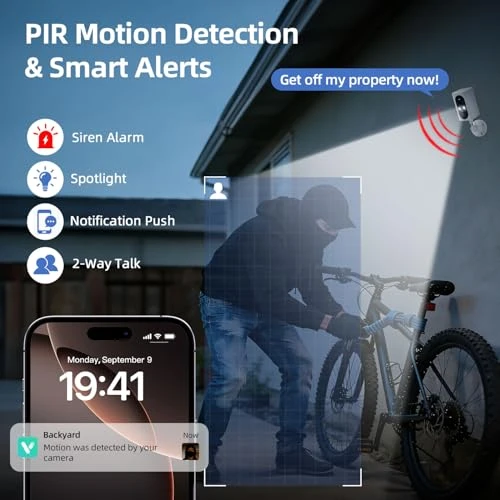 Wireless Outdoor Security Camera — Security Camera, Geekee