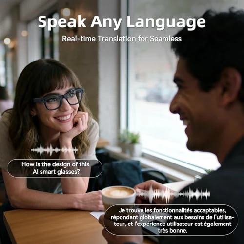 AI Smart Glasses with 4K HD Camera, Bluetooth Calls, and Photochromic Lenses — Smart Glasses, Hugur