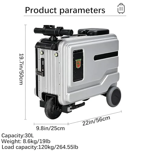 Electric Ride-On Luggage — Smart Luggage, FgdVrelnor