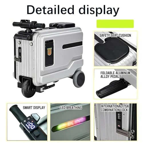 Electric Ride-On Luggage — Smart Luggage, FgdVrelnor