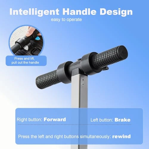 Electric Rideable Suitcase Scooter with TSA Lock and USB Port — Smart Luggage, ZGGJZKV