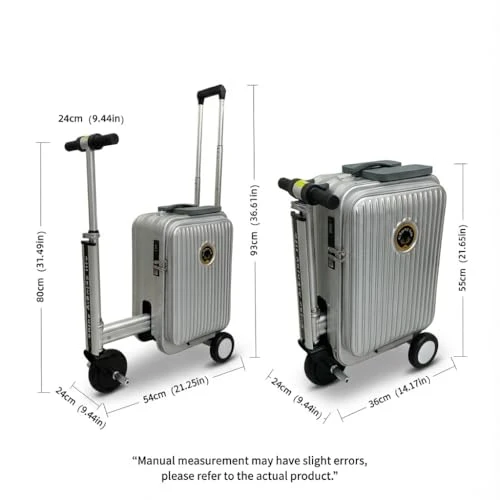 Electric Rideable Suitcase — Smart Luggage, Generic