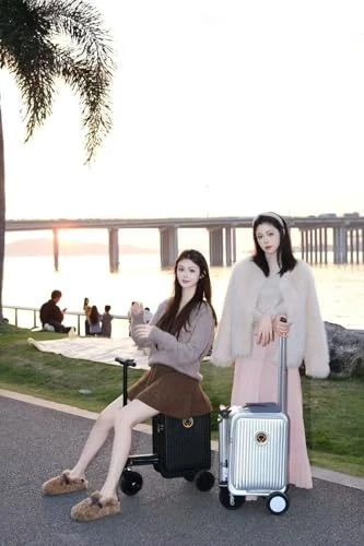 Electric Rideable Suitcase — Smart Luggage, Generic