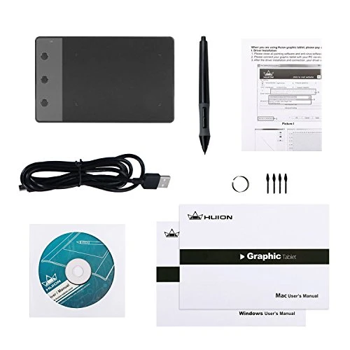 Graphics Drawing Tablet Signature Pad with Digital Stylus and Express Keys — Drawing Tablet, Huion