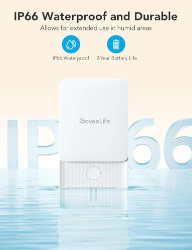 Premium Smart Water Leak Detector — Water Shut Off Valve, GoveeLife