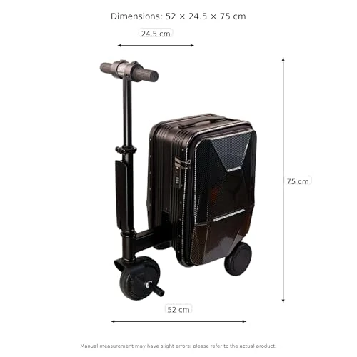 Ride-On Smart Suitcase Scooter — Smart Luggage, Generic