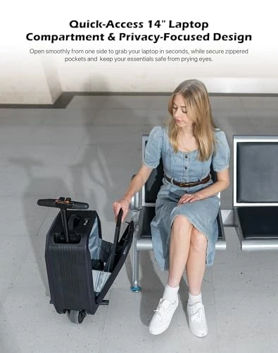 Rideable Electric Carry-On Luggage — Smart Luggage, AOTOS