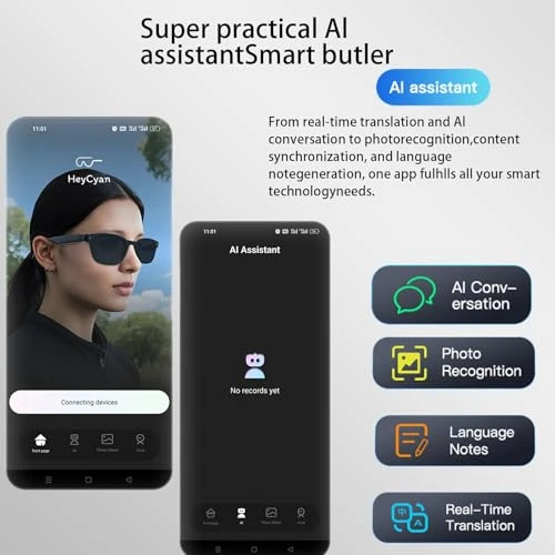 Smart Glasses with 4K HD Camera — Smart Glasses, ROZEUS