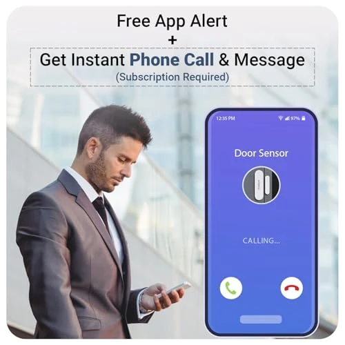 Smart WiFi Door and Window Sensor — Motion Sensor, Sekyo