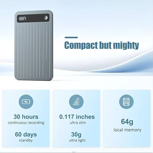 Voice Recorder with Noise Reduction and Voice-to-Text Transcription — Translator Device, GotoPhrixus