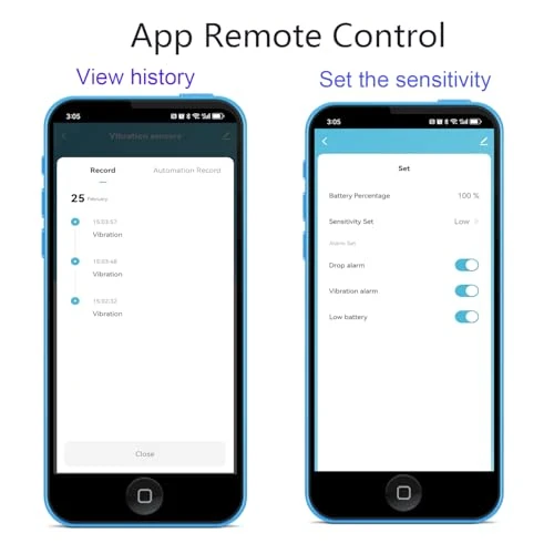 Wireless Vibration Sensor with App Alerts — Motion Sensor, SENCKIT