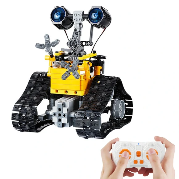 Remote Control Assembly Robot Building Blocks Set — Coding Robot