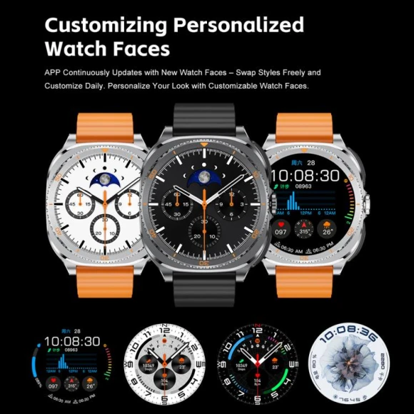 1.53-inch Display 2-in-1 Smart Sports Watch with TWS Bluetooth Earphones — Fitness Tracker