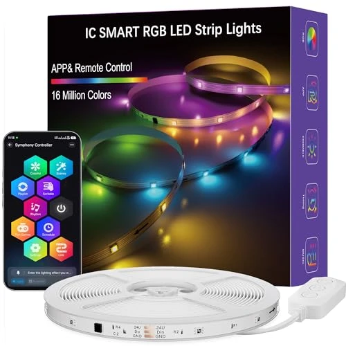Smart IC RGB LED Strip Lights — LED Strip Lights, TFZBA