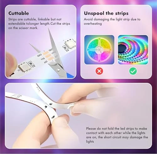 Smart IC RGB LED Strip Lights — LED Strip Lights, TFZBA