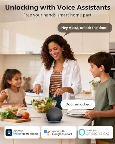 WiFi Smart Keypad Deadbolt Lock — Smart Lock, Philips