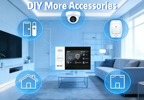 Wireless Alarm System for Home Security — Security Monitoring, XUK