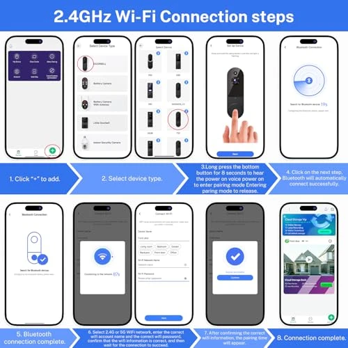 Wireless Video Doorbell Camera — Video Doorbell, BoomChill