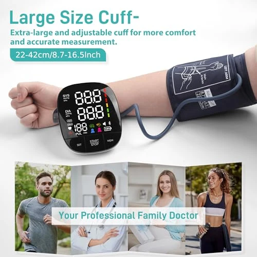 Automatic Blood Pressure Monitor with Large Cuff — Blood Pressure Monitor, huangirl